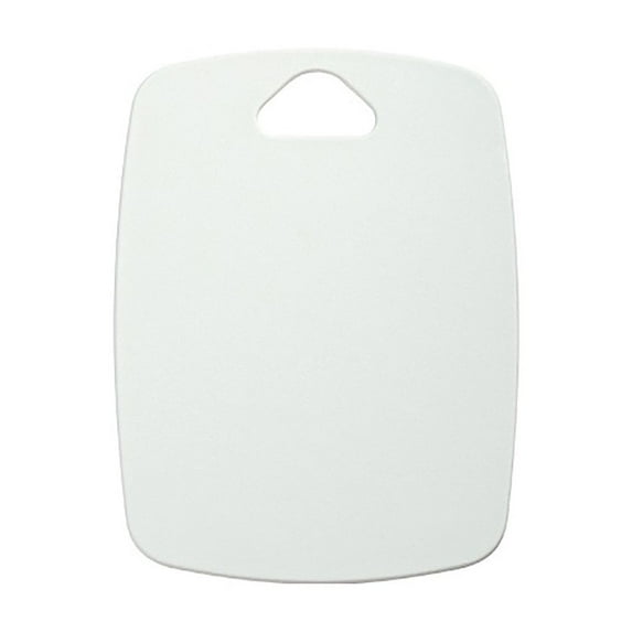 SLYNSHome Plastic Cutting Boards for Kitchen Essentials,Small Cutting Board Chopping Boards - White