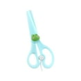 thumbnail image 1 of SLYNSHome Plastic Safety Scissors,Blunt Tip Training Scissors Cute Craft Scissors Colorful for DIY Craft Projects - Green, 1 of 7