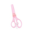 thumbnail image 1 of SLYNSHome Plastic Safety Scissors,Blunt Tip Training Scissors Cute Craft Scissors Colorful for DIY Craft Projects - Pink, 1 of 7