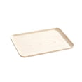 thumbnail image 1 of SLYNSHome Plastic Serving Tray,Imitation Wood Grain Non-Slip Rectangular Storage Platter for Fruit and Snacks, Lightweight Food Dish for Dining Table and Kitchen Organizer,L, 1 of 8
