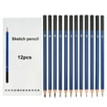 thumbnail image 1 of SLYNSHome Professional Drawing Sketching Pencil Set - 12 Pieces Drawing Pencils 8B,6B,5B,4B,3B,2B,B,HB,2H,4H,5H Graphite Pencils for Beginners,Pro Artists, 1 of 6