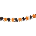 thumbnail image 1 of SLYNSHome Pumpkin Spider Bat Paper Garland Banner, 118 Inch Foldable Tissue Hanging Streamer For Ceiling Mantel Doorway Fall Halloween Home Party Wall Decor, 1 of 4
