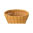 thumbnail image 1 of SLYNSHome Round Rattan Fruit Baskets Woven Storage Bowls Key Holder Stackable for Shelf Kitchen Tabletop Decoratives - 9 inch, 1 of 7