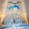 thumbnail image 1 of SLYNSHome Sea Themed Acrylic Wind Chime, 11.8 Inch Colorful Sunlight Reflector, Crystal Hanging Suncatcher for Yard Garden, Sparkling Window Porch Decor, Beach Lover Gift, 1 of 6