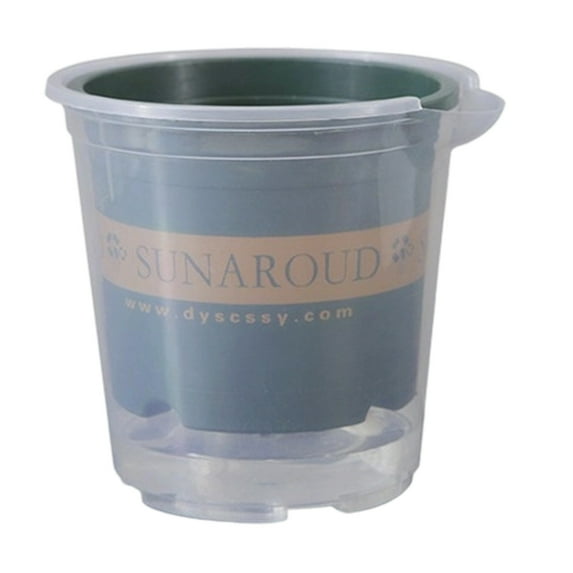 SLYNSHome Self Watering Planter Self Watering Plant Pots,Plastic Automatic Watering Flower Pot for Indoor Plants,Violets,Flowers - S