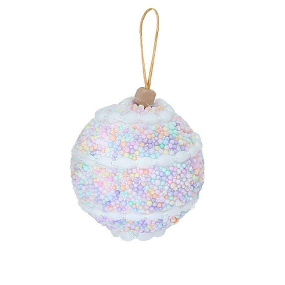 SLYNSHome Shatterproof Christmas Balls Ornaments for Xmas Tree Hanging Christmas Tree Ball Pendant for Indoor Outdoor Decor - Purple