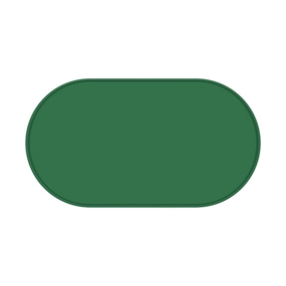 SLYNSHome Silicone Cat & Dog Food Mat for Floors Waterproof,Green Anti-Slip Dog Bowl Mats for Food and Water,Pet Feeding Mats Pet Placemat - 11.4x21 inch
