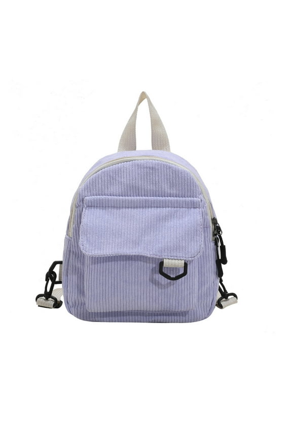 SLYNSHome Small Backpack Purse for Women Cute Mini Backpack Purse Aesthetic Backpack Mini Bookbag Purse for Travel Camping Hiking - Purple