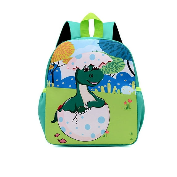SLYNSHome Small Backpack for Men,Mini Cute Backpack with Dinosaur Printing for Picnic Travel - Green