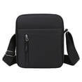 thumbnail image 1 of SLYNSHome Small Messenger Bag for Men Women,Casual Shoulder Bag Chest Bag Travel Carry Bag Black Purse, 1 of 7