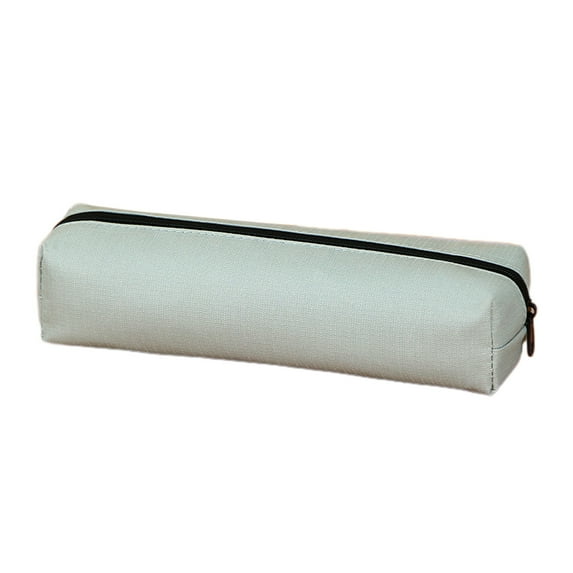 SLYNSHome Small Pencil Case Large Capacity Pencil Pouch Marker Pen Bag,Coin Pouch Office Stationery Organizer - Gray