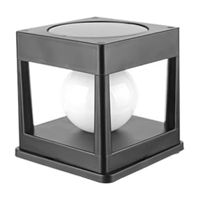 SLYNSHome Solar Post Cap Lights,Waterproof Outdoor Post Lights for Garden Patio Porch Fence Post Solar Lights