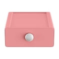 thumbnail image 1 of SLYNSHome Stackable Storage Drawers Pink Plastic Storage Bins Bathroom Makeup Organizer for Table Desk Organization, 1 of 7
