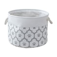 thumbnail image 1 of SLYNSHome Storage Basket,Small Hamper Laundry Basket Gray Small Basket with Handles Decorative Toy Storage Bin Shelf Storage Organizer, 1 of 7