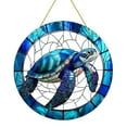 thumbnail image 1 of SLYNSHome Sun Catcher Stained Glass Window Hanging,Sea Turtle Lover Gifts for Women Suncatcher for Window Garden Home Wall Decor, 1 of 6