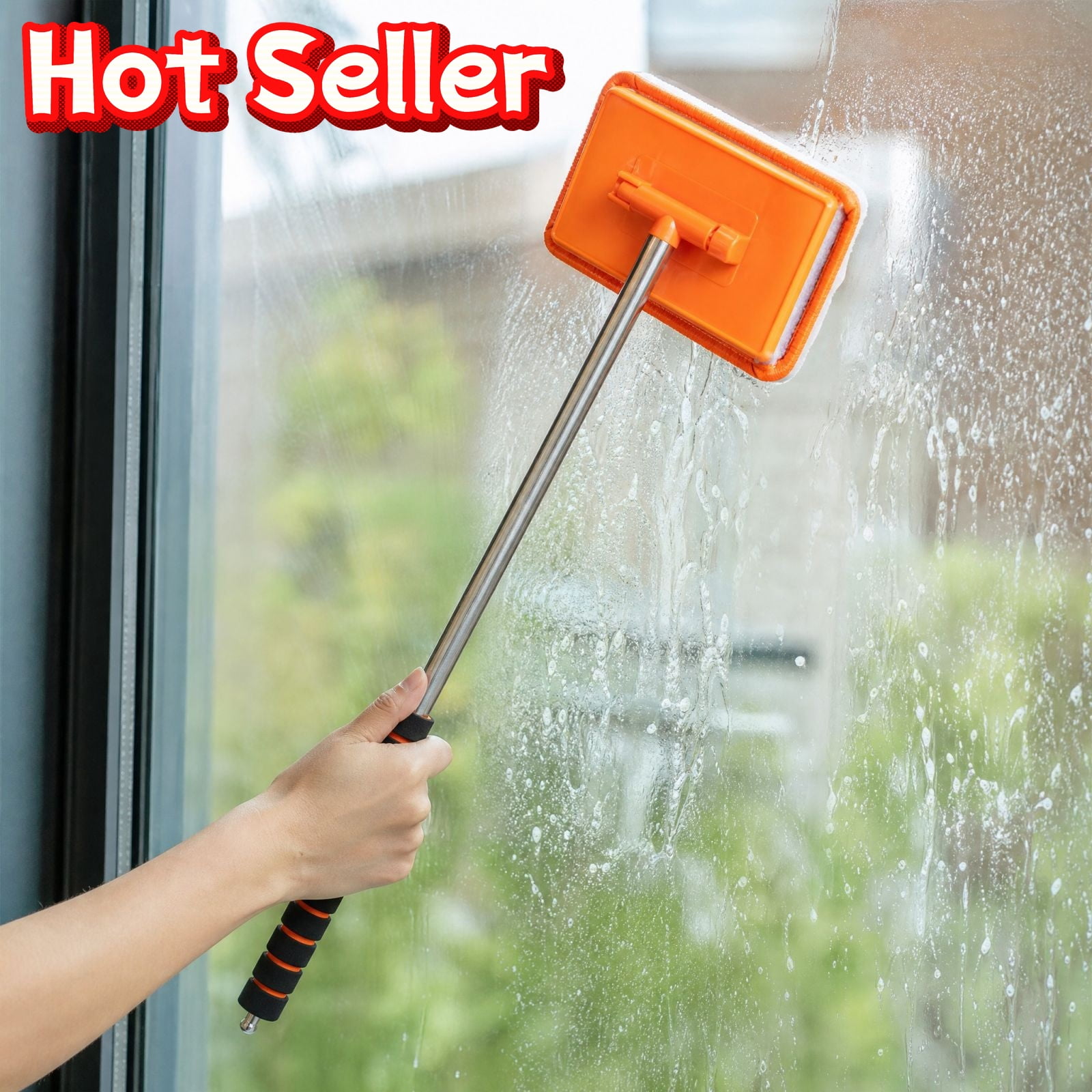 Window Cleaning Machine Tools SLYNSHome Telescopic Car Window Cleaner, Extendable Handle Automotive ...