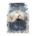 thumbnail image 1 of SLYNSHome Thanksgiving Pumpkin Table Runner, Fall Botanical Print Table Flag, Harvest Holiday Tablecloth for Dining Room Kitchen Home Party Decor, 1 of 6