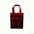 thumbnail image 1 of SLYNSHome Valentine Gift Bags Red Heart Tote Bag Reusable Handbag Treat Goodie Bags for Birthday Wedding Party Favors Supplies, 1 of 8