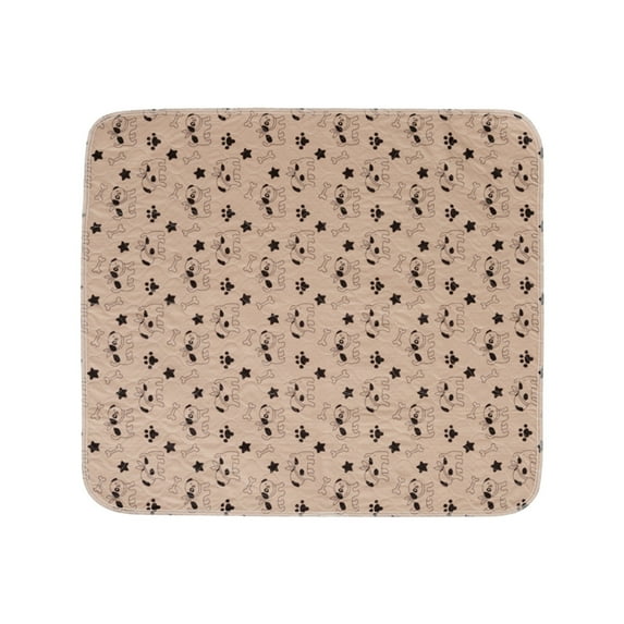 SLYNSHome Washable Dogs Pee Pads,Super Absorbent Reusable Cat Pads Puppy Kitty Pet Training Pads Non-slip Whelping Pads for Indoor,Outdoor,Car,Travel - Brown
