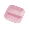 thumbnail image 1 of SLYNSHome Wheat Straw Plates 2 in 1 Sauce Dishes,Unbreakable Reusable Hard Plastic Dinner Plates Tableware for Vinegar Salad Soy Wasabi Chili Oil - Pink, 1 of 7
