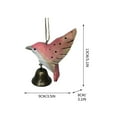 thumbnail image 1 of SLYNSHome Wood Hummingbird Figurines,Handmade Humming Birds Hanging Ornaments Flying Birds Statue for Window Garden Yard Tree Decorations,Bird Lovers Gift, 1 of 6