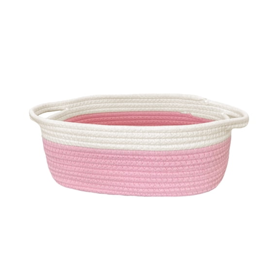 SLYNSHome Woven Basket,Gift Basket Empty Rope Storage Baskets with Gift Bags and Ribbons Decorative Organizer Box