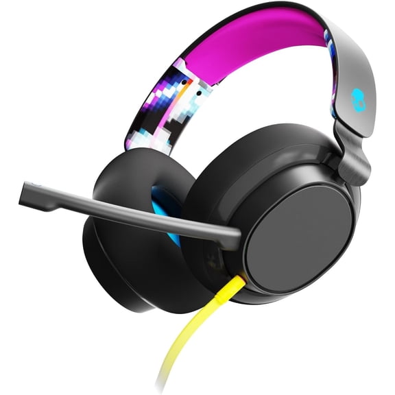 SLYR Multi-Platform Wired Gaming Headset, Removable Mic, Durable and Comfortable Lightweight Design, Ultra-Soft Memory Foam Ear Cushions, PC, Xbox, - Black Digi-Hype