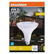 SLYVANIA Dusk to Dawn PAR38 LED Light Bulb, 90 Watt Eqv, Auto Sensor On/Off, Non-Dim, Natural White