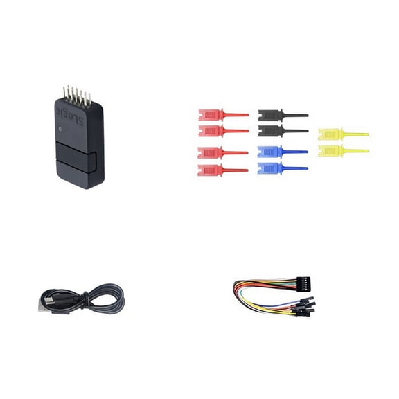 Combo 8 Analyzer DAPLink CKLink Debugger Tool CKLink Debugger -Link Debugger UART Module Black