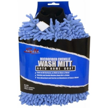 SM Arnold Microfiber Chenille Wash Mitt