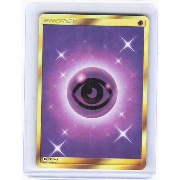 SM Base Set Psychic Energy Holo Secret Rare [Moderately Played] #162/149