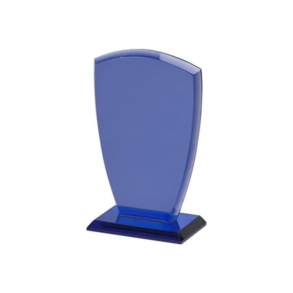 CGI Small Cobalt Shield Trophy, 6.5"