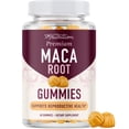 thumbnail image 1 of Maca Root Gummies for Performance & Energy Support | Natural Peach Flavor | High Strength | 60 Ct, 1 of 14