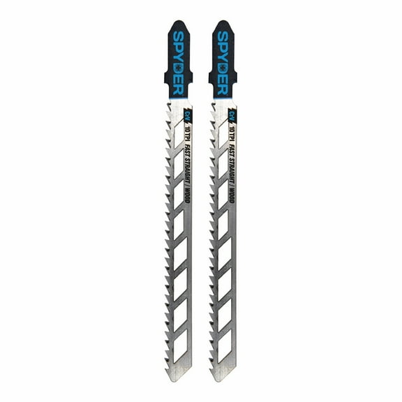 Spyder Skeleton Skeleton 10-TPI T-Shank CRV Jig Saw Blades (2-Pack) 300101