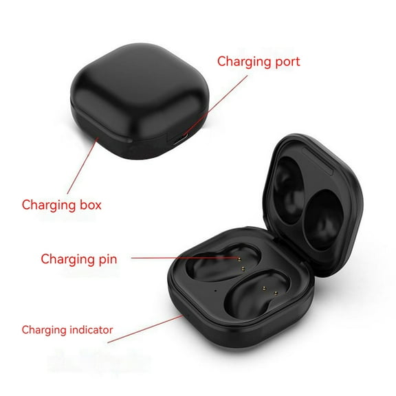 SM-R180 Charger Headset Charging Box with Led Light Compatible for Galaxy Buds Live Bluetooth-compatible Earphones