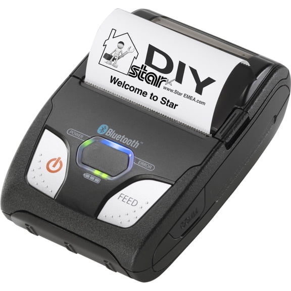 Star Micronics SM-S230I Portable Barcode Printer, Bluetooth & USB Interfaces
