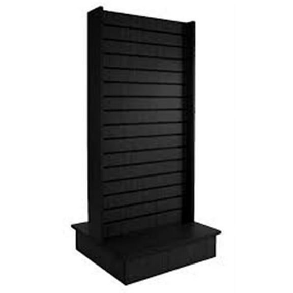 SM-SDB Slatwall Streamline Display, Black