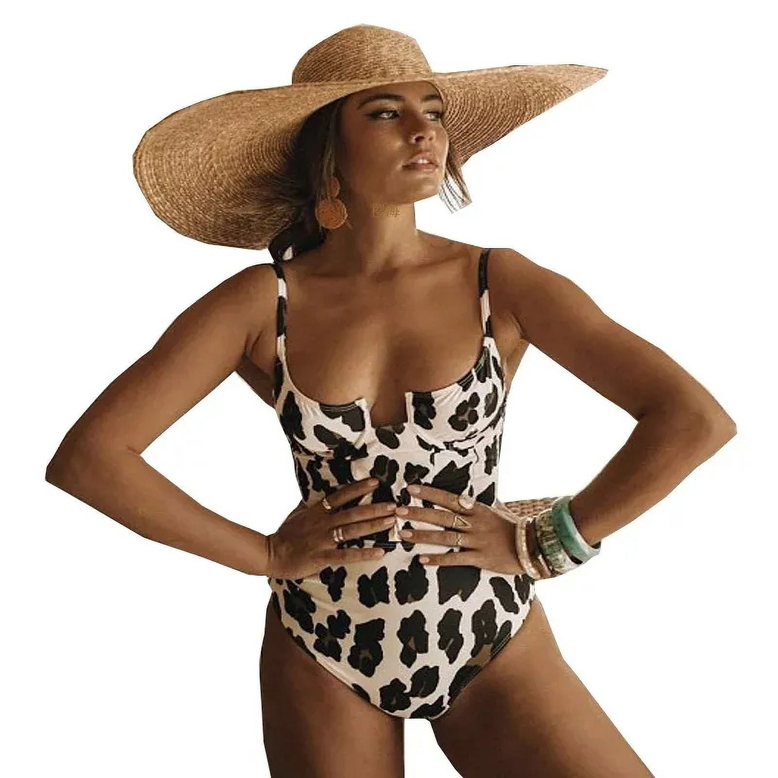 Bikini Leopard One-piece Swimwear