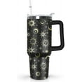 thumbnail image 1 of SM-XLHN 40oz Goth Moon Tumbler with Handle Lid and Straw, Sun and Moon Cup Gothic Witch Coffee Travel Mug Cup,Astrology Witchy Gifts for Women, Goth Halloween Decor Witch Stuff for Women, 1 of 6