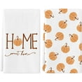 thumbnail image 1 of SM-XLHN Fall Kitchen Towels 18x26 Inch, Pumpkin Fall Decorations Sweet Home Dish Towels Seasonal Thanksgiving Decorations for Home Kitchen Decor Hand Towels Set of 2, 1 of 6