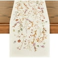 thumbnail image 1 of SM-XLHN Wildflowers Bloom Flowers Spring Table Runner, Seasonal Summer Floral Kitchen Dining Table Decoration for Home Party Decor 13x48 Inch, 1 of 6