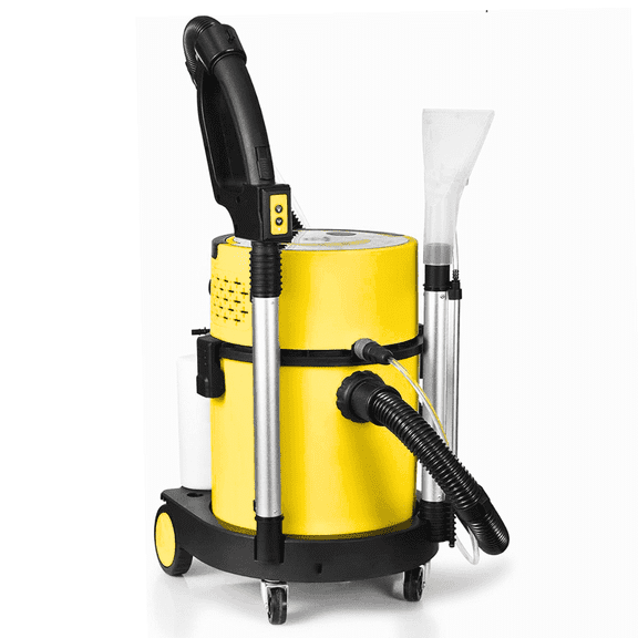 SM20 Wet Dry Shampoo Vacuum Cleaner, Shop Vac, HEPA Filter, Yellow