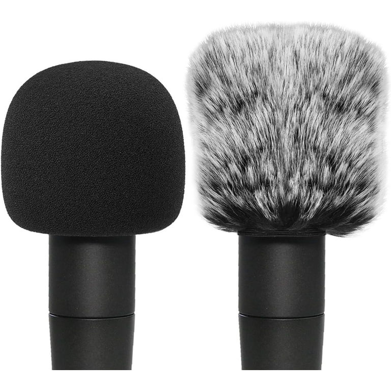 SM57 Bonnette Micro en Fourrure - Microphone Filtre Anti-pop Professionel pou SM57 Bonnette Micro en Fourrure - Microphone Filtre Anti-pop Professionel pou