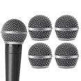 Microphone Head SM58 Microphone Head Replacement 4 PCS Standard Size Metal - Walmart.com