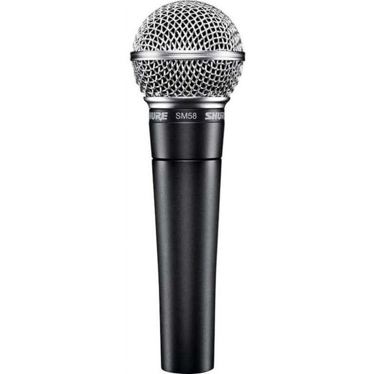 Shure SM58 Dynamic Vocal Microphone for Music Recording, Voice