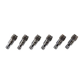 SMA Attenuator Kit - 6pc 2W 50 Ohm SMA In-Line Attenuators, 1dB to 42dB in 1dB Steps, Includes 1dB, 2dB, 3dB, 6dB, 10dB