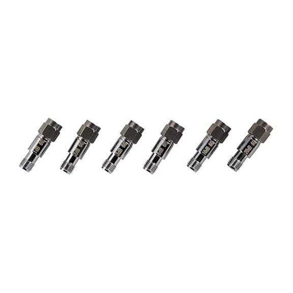 SMA Attenuator Kit - Bundle of 6pc 2W 50 Ohm SMA in-Line Attenuators Provides Highly Attenuation from 1dB to 42dB in 1dB Increments. 1dB, 2dB, 3dB, 6dB, 10dB