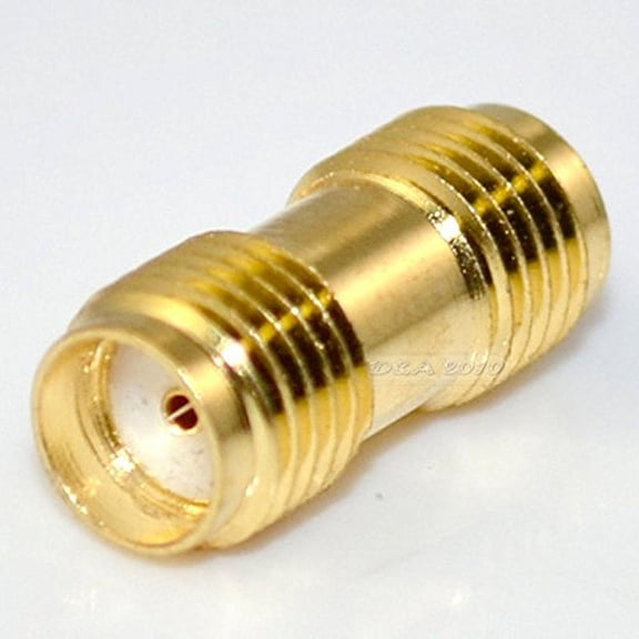 SMA Female Jack to SMA Female Jack Double Straight RF Coaxial Adapter connector