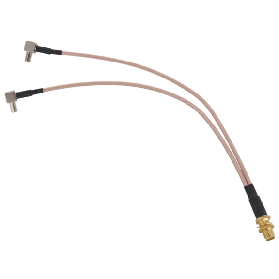 SMA Female to Y type Angle Male Connector Splitter Combiner Cable