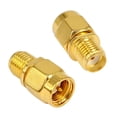 thumbnail image 1 of SMA Male to SMA Female Connector RF SMA Coax Coaxial Cable Adapter Low Loss for WiFi Antenna FPV Antenna Extension Cable Pack of 2, 1 of 5